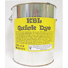 KBL QUICK DYE - BROWN - GALLON
